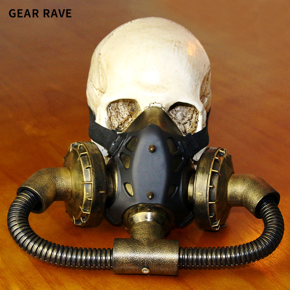 Steampunk Mask Halloween Masquerade Mask Holiday Party Supplies Cosplay Photo Props