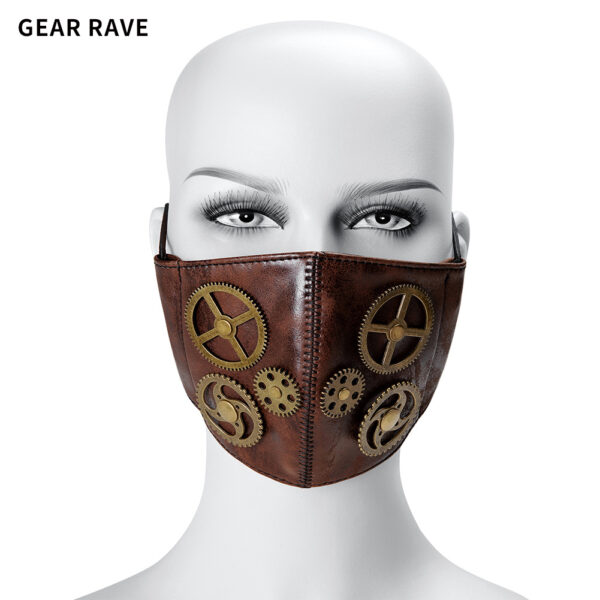 Halloween Steampunk Mask Holiday Party Dust Mask