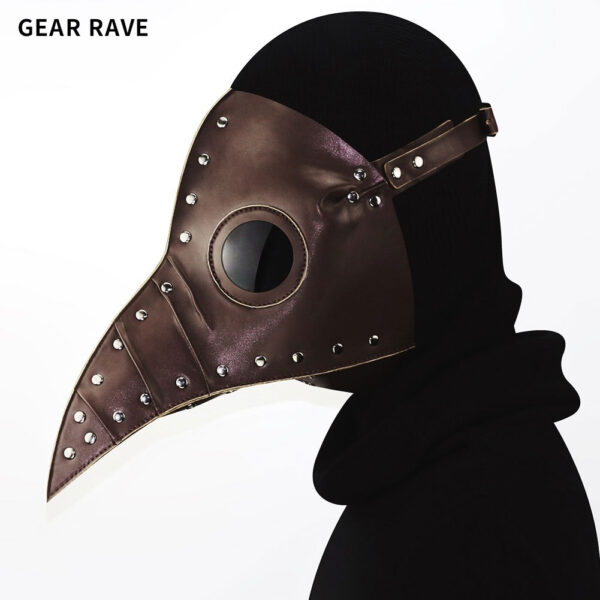 Steampunk plague long beak doctor mask Halloween headgear cosplay party props