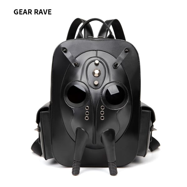 Halloween European and American Punk Large Capacity Women's Backpack Creative Niche Design Portable Backpack Gothic Style Schoolbag BG312